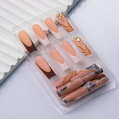 BEAWTH nail size chart with a ruler to compare scale and select right fit