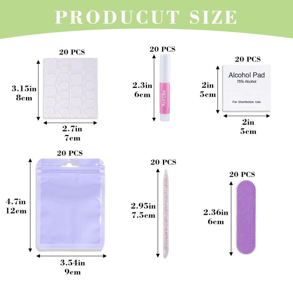 Bebbtiy glue bottle and adhesive tabs laid out for reliable adhesion