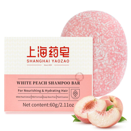 Bee & Flower front packaging showing travel shampoo bar and gift box benefit convenience