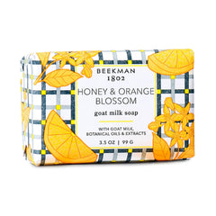 Beekman 1802 front packaging view showing bar and scent benefits