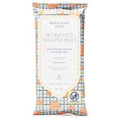 Beekman 1802 pack front showing honeyed grapefruit label and 30-count benefit