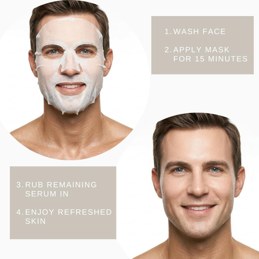 Beer Mask serum poured onto hand showing lightweight hydration benefit
