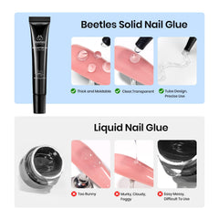 beetles 3d fruit slice nail example showcasing sculpting gel raised detail