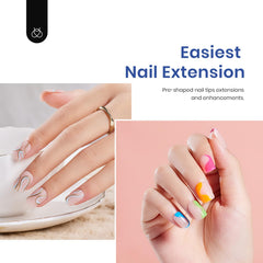 beetles Gel Polish 5-in-1 gel bottle detail showing multifunction use benefit