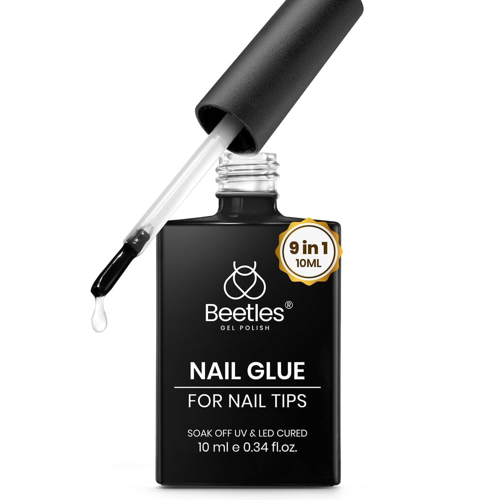 beetles bottle front view showing 9-in-1 label and compact size benefit