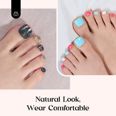 beetles adhesive glue and nail tabs display for secure long-lasting wear