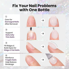 beetles application in salon demonstrating quick one-step builder and base