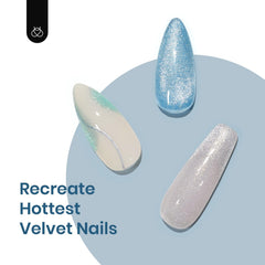 beetles applied cat eye nail demonstrating strong magnetic stripe effect