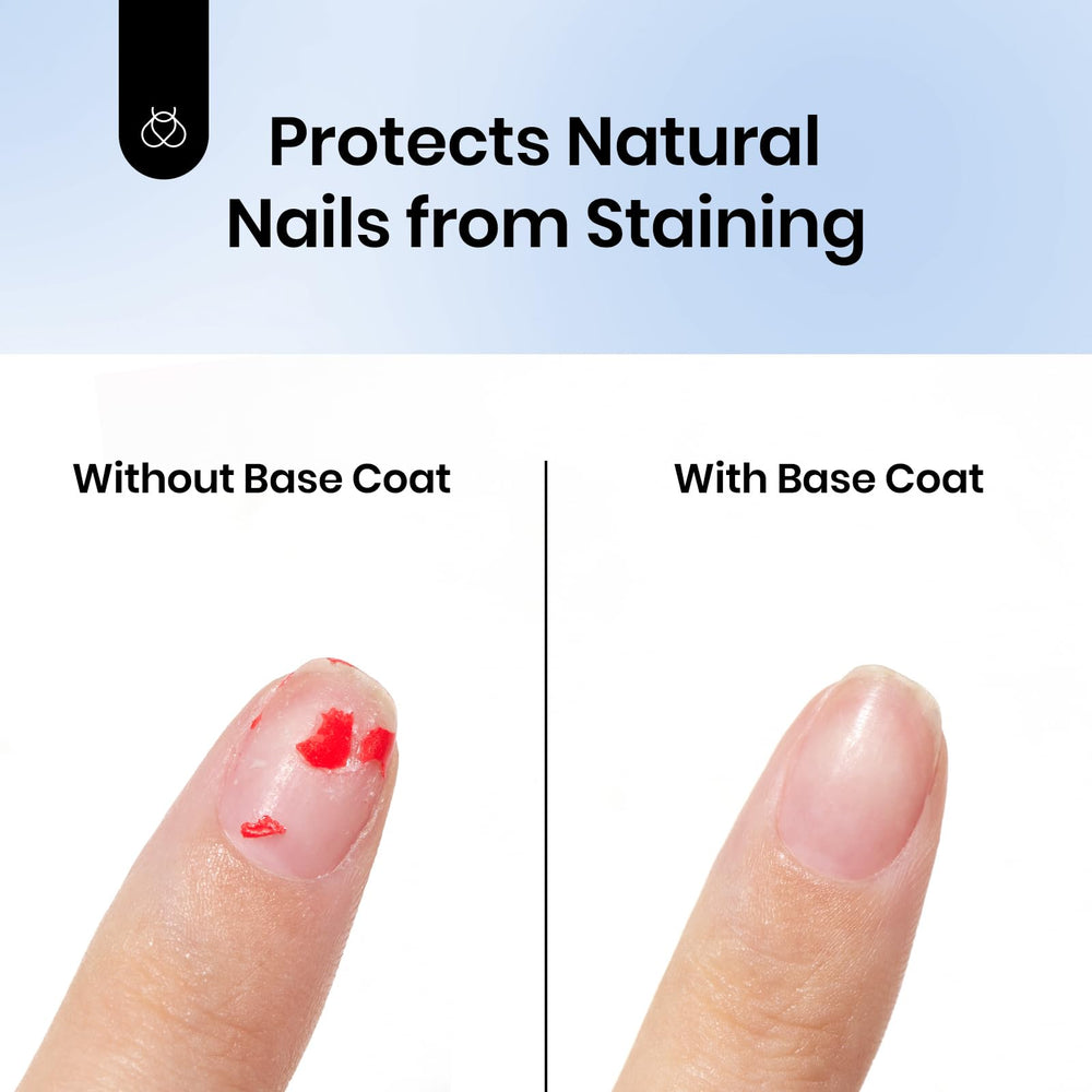 Beetles Gel Base Coat curing inside LED lamp showing fast reliable cure