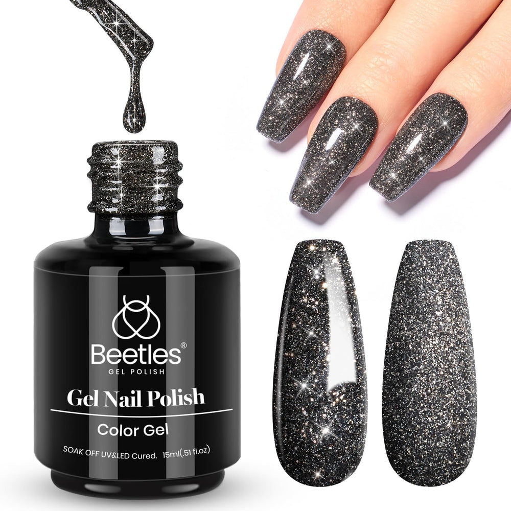 beetles lifestyle shot at night showcasing disco sparkle for evening looks