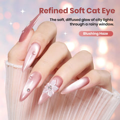 beetles magnet used over wet polish creating a clear cat eye stripe effect benefit