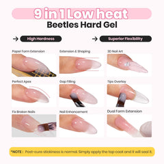 Beetles brush applicator detail demonstrating easy product pick-up and controlled placement benefit