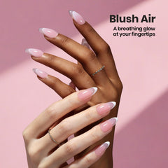 Beetles Gel Polish shaping apex with brush to create balanced thickness