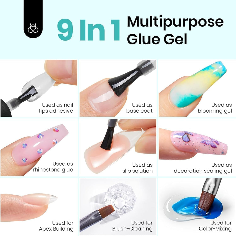 beetles Gel Polish builder gel brush close-up demonstrating smooth texture