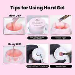 Beetles gel on salon station with tools implying professional results
