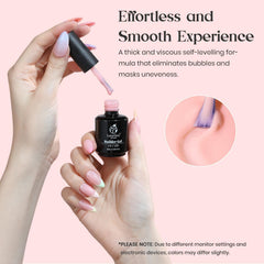 beetles builder gel in salon lifestyle setup showing professional-ready results