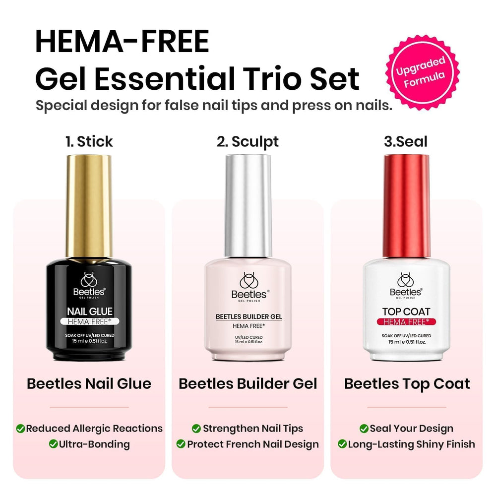 beetles builder gel texture close-up illustrating smooth self-leveling