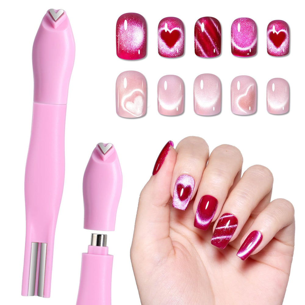 beetles Gel Polish pen front view showing sleek magnet design and easy handling