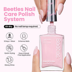 Beetles brush stroke of Cloudy Rose showing smooth coverage and fast-dry benefit