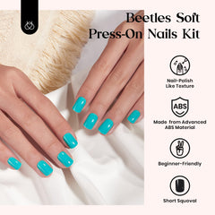 Beetles color array flatlay displaying 24 glossy and matte shades for variety