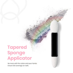 Beetles color shift swatch set showing aurora holographic variety