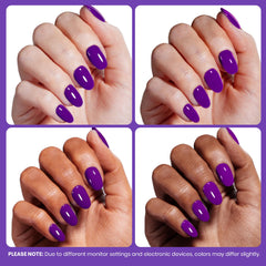 Beetles glossy texture close-up highlighting high-shine finish and even coverage
