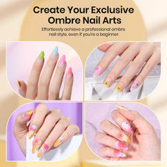 beetles demonstration ombre application creating seamless gradient finishes