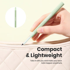 Beetles dotting pen tip creating even dots for consistent nail designs