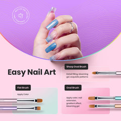 beetles double-ended brushes laid flat showing varied brush tips