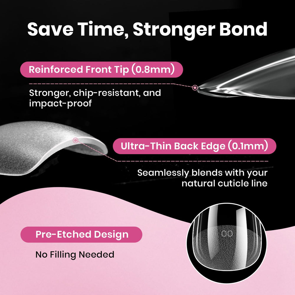 Beetles gel polish application on hand showing easy press-on attachment and clean finish