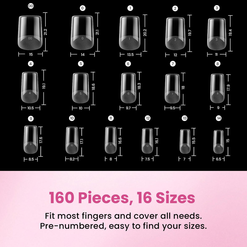 beetles Flat-X in-use press-on application demonstrating fast salon-style results