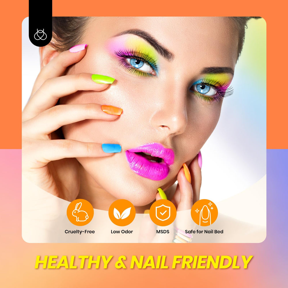 beetles french nail design using jelly glazes for subtle neon tips benefit