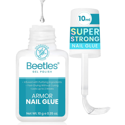 Beetles bottle front view showing clean label and compact size for travel convenience