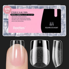 beetles front packaging showing 576-piece kit and quick setup benefit