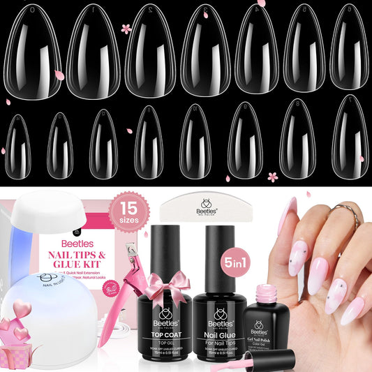 Beetles front packaging showing the full kit for easy at-home extensions