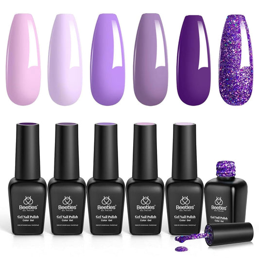 beetles front packaging showing six grape vine bottles and vibrant purples