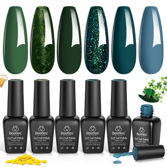 Beetles front packaging showing six boundless forest gel bottles and kit benefits