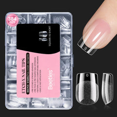 Beetles front packaging showing 384-piece set and quick-to-apply benefit