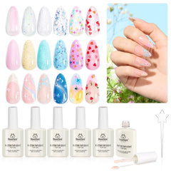 beetles Gel Polish front packaging showing six reflective top coats and benefits