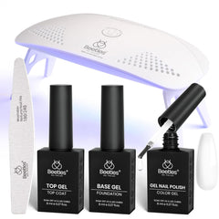 Beetles front packaging showing full kit for easy at-home manicures