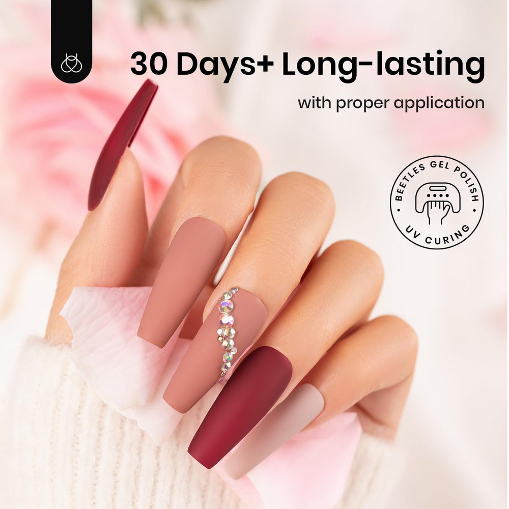 Beetles Gel Base on salon station demonstrating professional results benefit