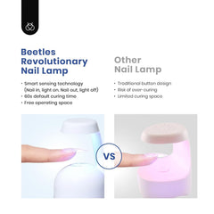 beetles 7.5ml gel bottle closeup showing label and precise application benefit