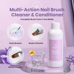 Beetles Gel Polish with glass dappen dish displaying practical kit