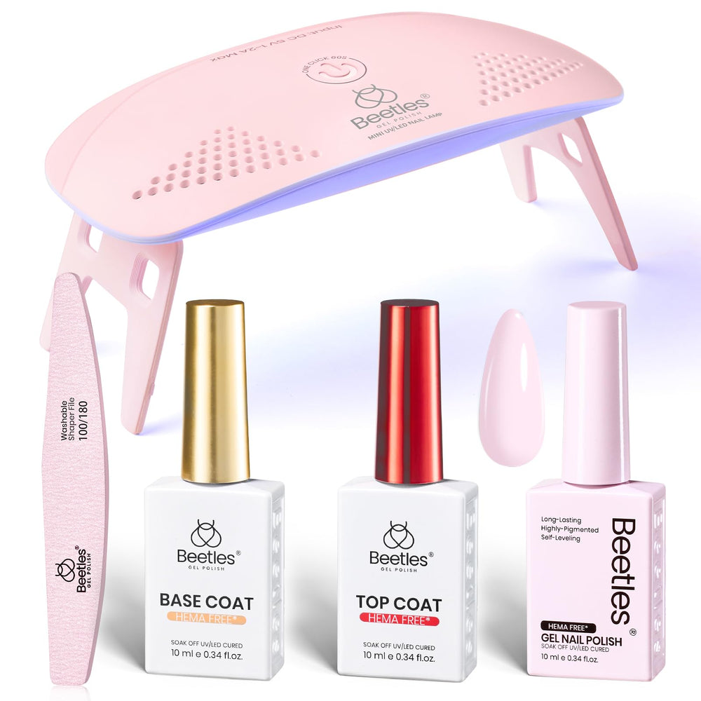 beetles Gel Polish front packaging showing kit contents for easy selection and gifting