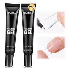 beetles Gel Polish front packaging showing two 20g tubes and branding, promotes professional convenience