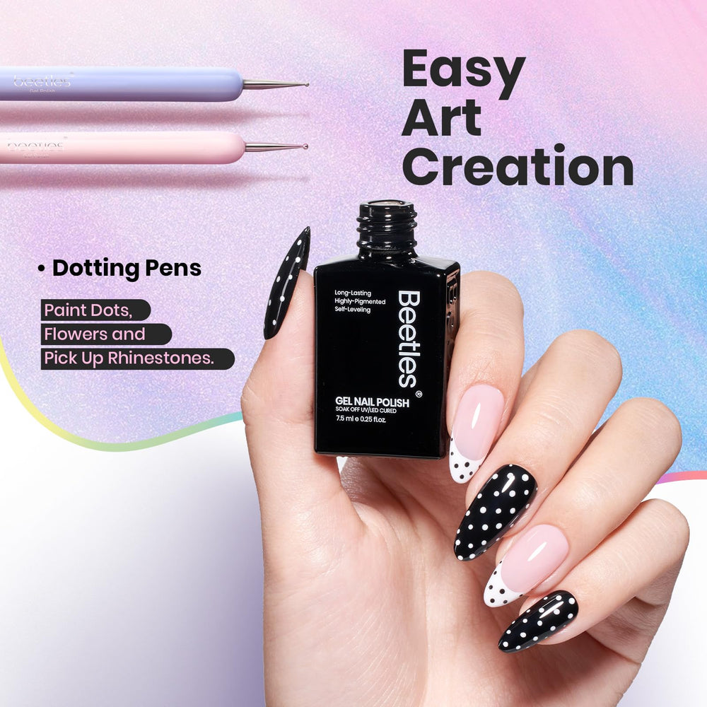 beetles gel polish palette and brush holder for neat mixing