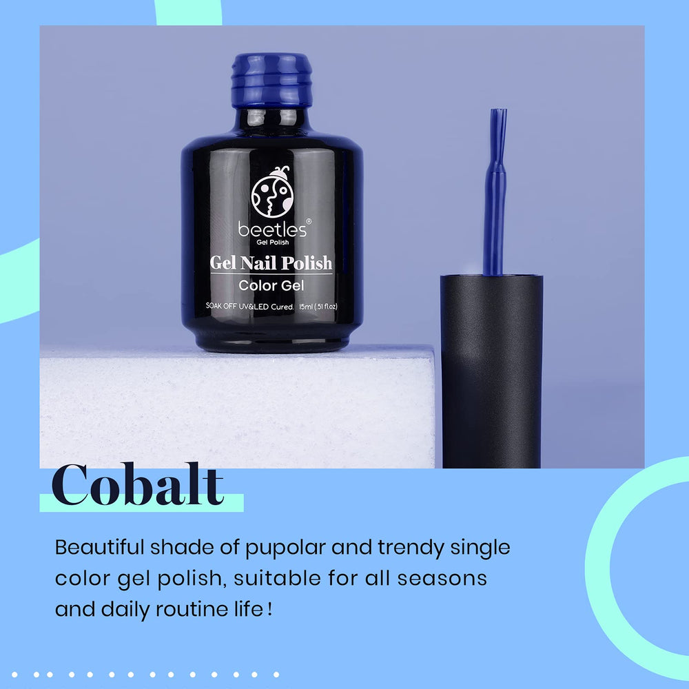 Beetles Gel Polish bottle next to coin for scale showing compact 15ml travel-friendly size