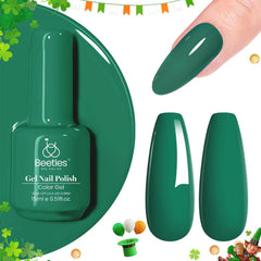Beetles Gel Polish size comparison on hand showing 15ml bottle scale