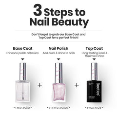 beetles Gel Polish bottle beside coin showing compact travel-friendly size