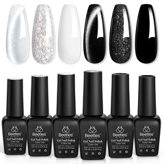 beetles gift box styled with ribbon suggesting an attractive present for nail lovers